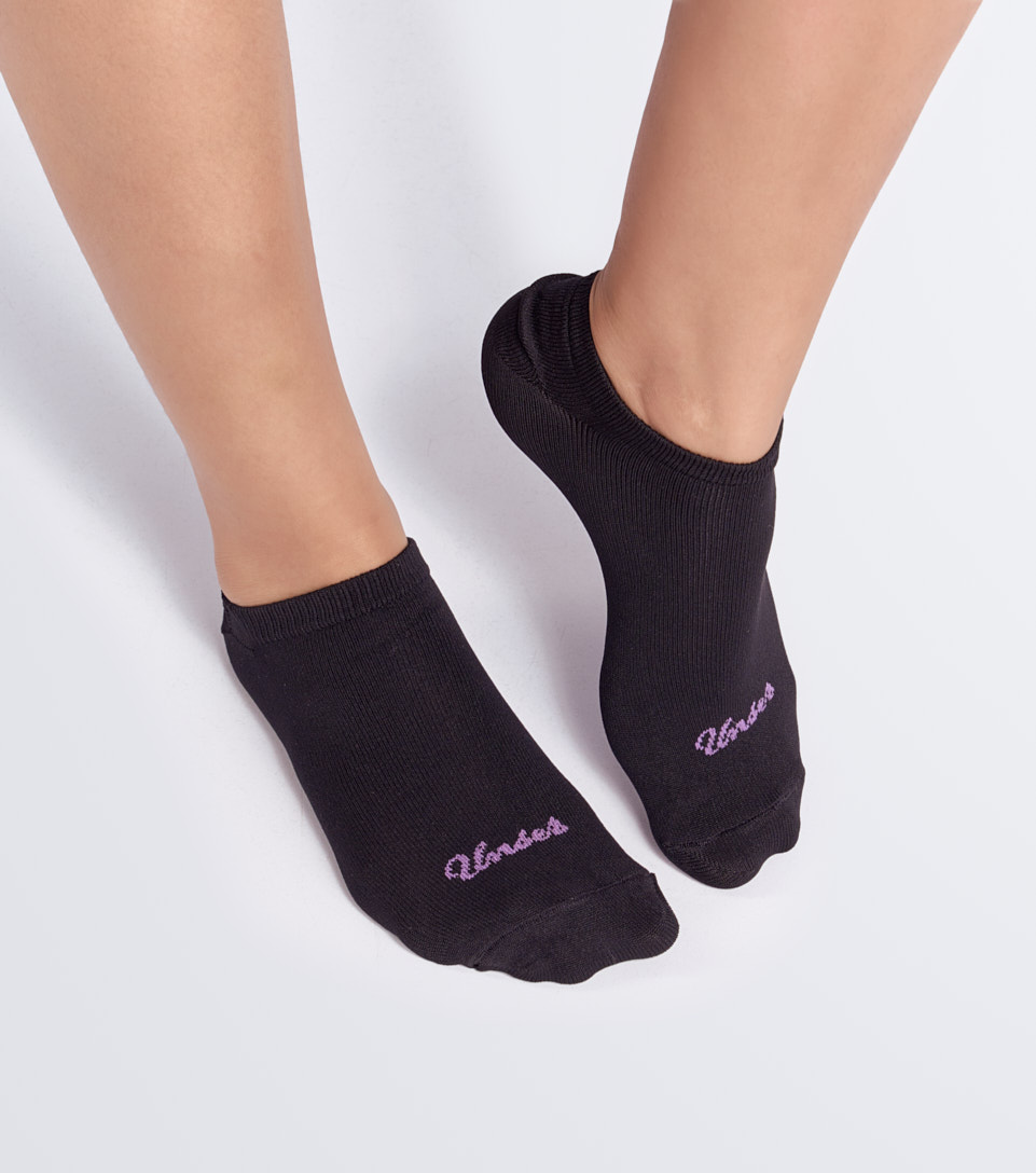 Maleja Tripack Medias Invisibles Combinadas Con Texto Unser 834439 CU