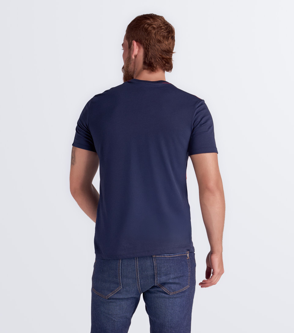 Puro Camiseta Estampada Masculina Gas 832793 AO