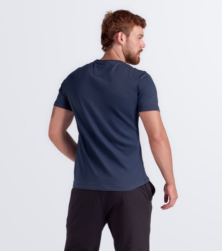 Slim Fabian T Shirt Unicolor Estampada UnserAZ