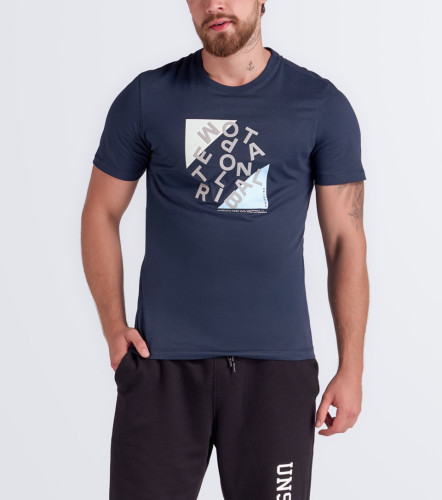 Slim Fabian T Shirt Unicolor Estampada UnserAZ