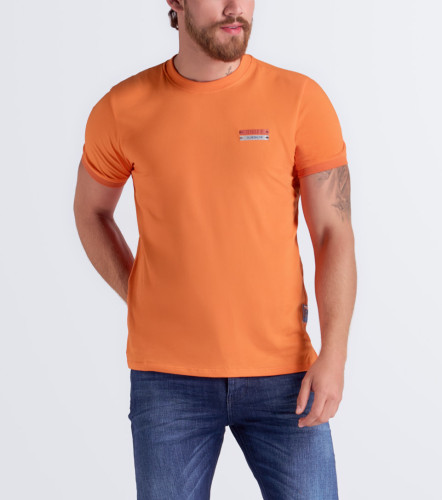 T Shirt Para Hombre Molderia Comfort Unicolor Con Estampado UnserNJ