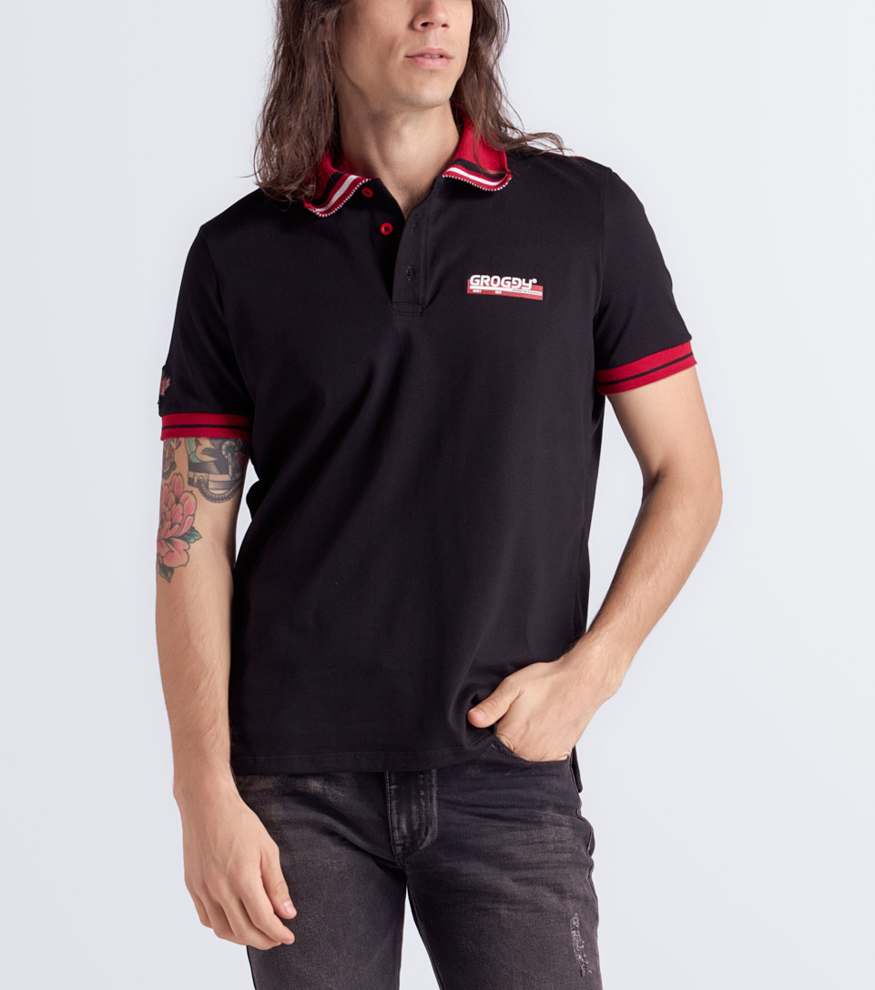 Thor Polo Slim Masculina Groggy 831277 NG