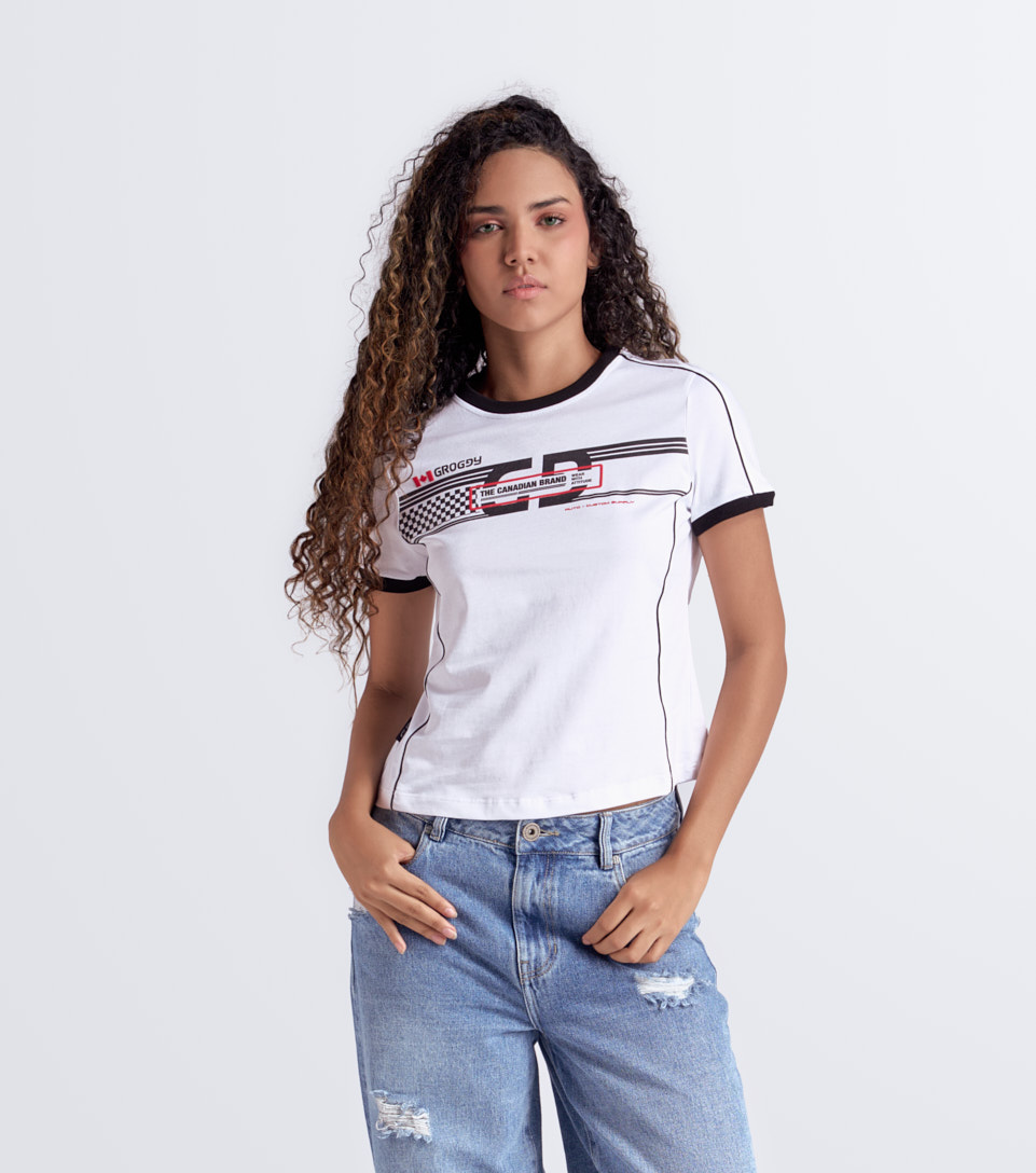 Trina Blusa Slim Femenina GroggyBL