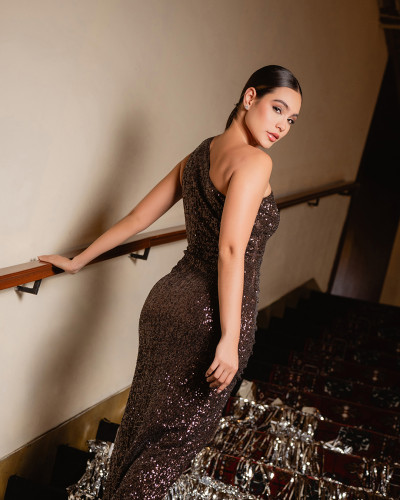 Vestido Para Mujer Largo Lentejuela DerekCF