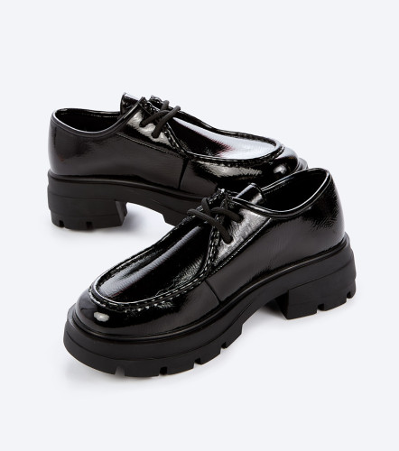 Zapato Mocasin Tipo Charol DerekNG