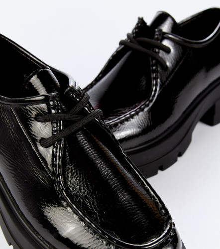 Zapato Mocasin Tipo Charol DerekNG