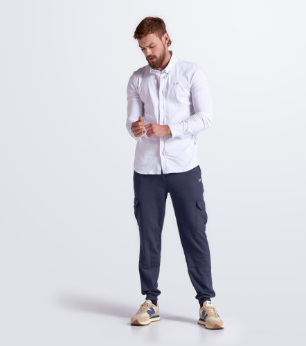 Camisa Scout L S Knitted ShirtBL