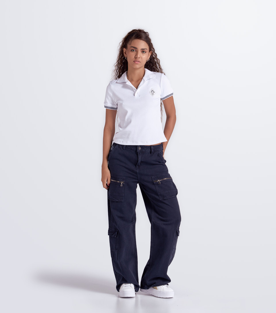 Rochi Polo Slim Fit Femenina Gas 832338 AR