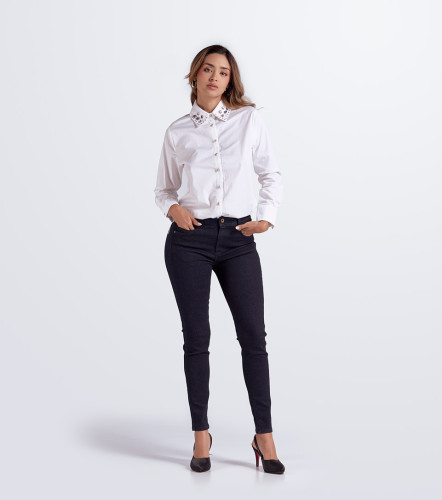 Jean Para Mujer Pull Up Bota Barcelona Sidney Gwen DerekAZ