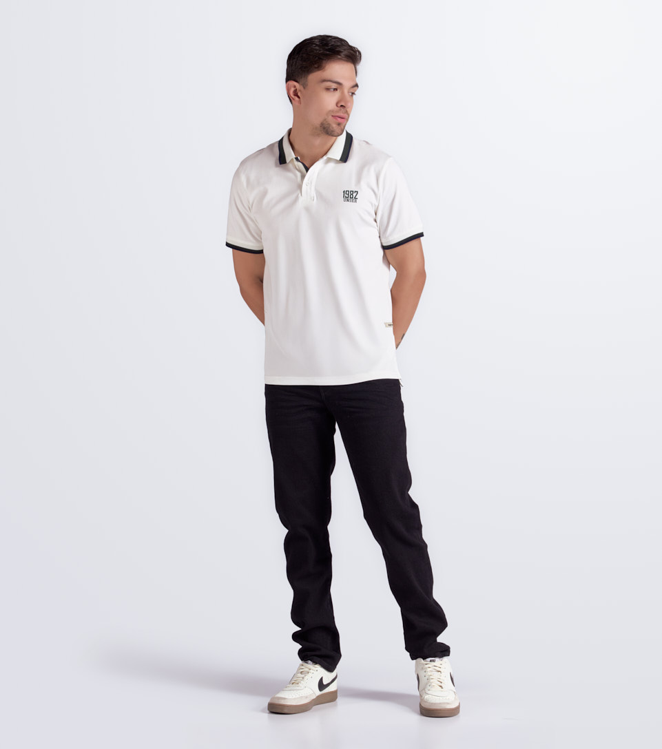 Comfort Yesid Polo Para Hombre Unicolor Manga Corta Unser 832980 AR