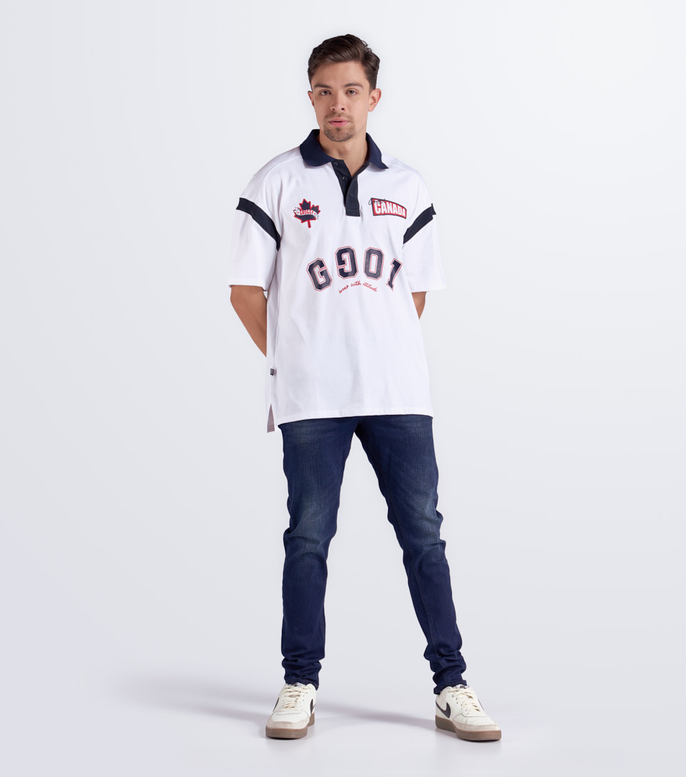Sloan Polo Oversized Groggy Masculina 833138 BL