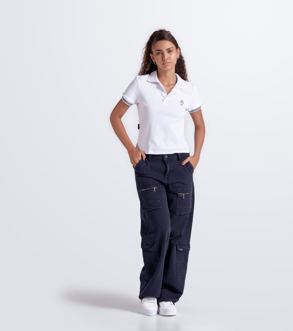 Zajim Jean Cargo Femenino Gas 833465 AO