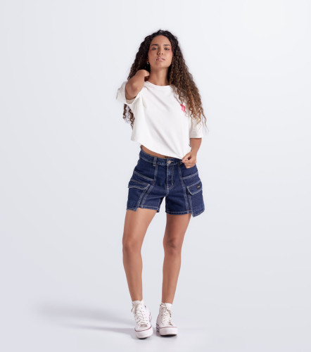 Naty T Shirt Oversize Estampada TyperBL