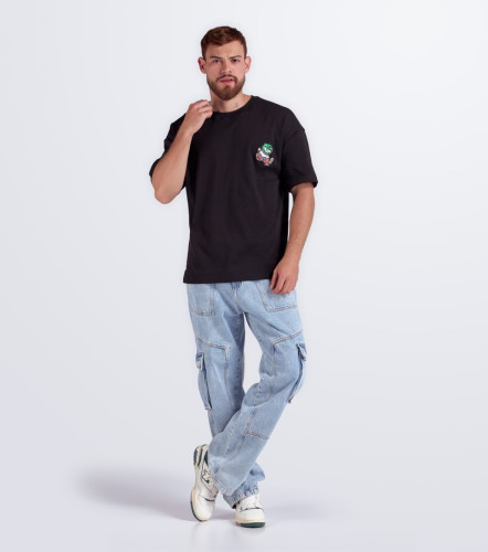 Jair T Shirt Oversize Estampada TyperNG