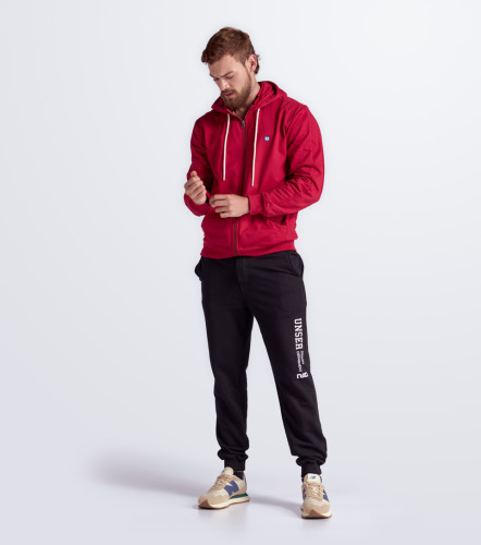 Buzo Para Hombre Con Capota Y Cuello Alto UnserRJ