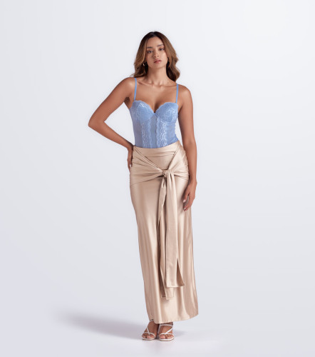 Falda Larga Para Mujer Clara Derek LovelyBG