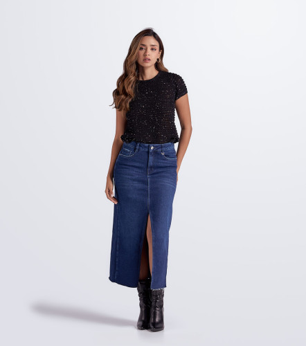 Blusa Cuello Redondo Unicolor DerekNG