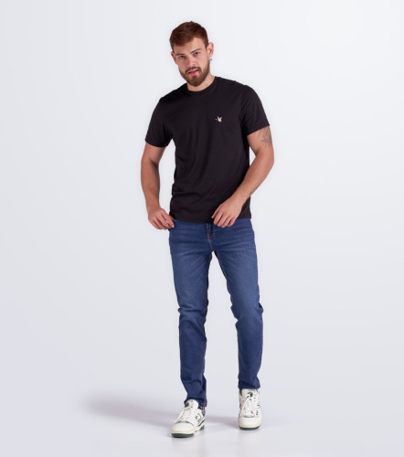 Jean Para Hombre Molderia Stell Con Proceso Medio UnserAZ