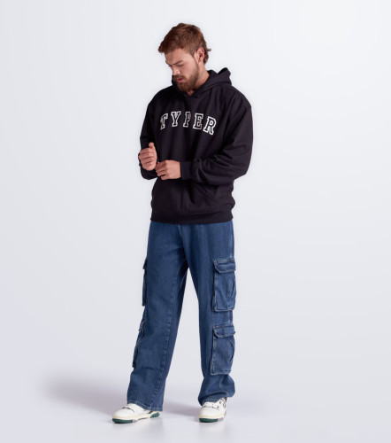 Valentino Buzo Tipo Hoodie Con Capota TyperNC