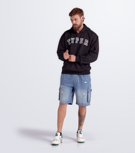 Valentino Buzo Tipo Hoodie Con Capota TyperNG