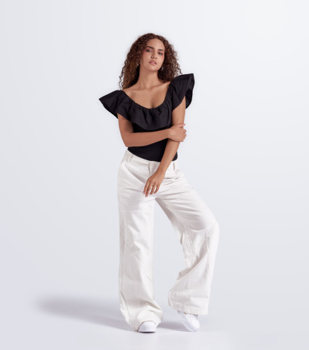 Angelly Body Unicolor Ajustado Con Gola UnserNG