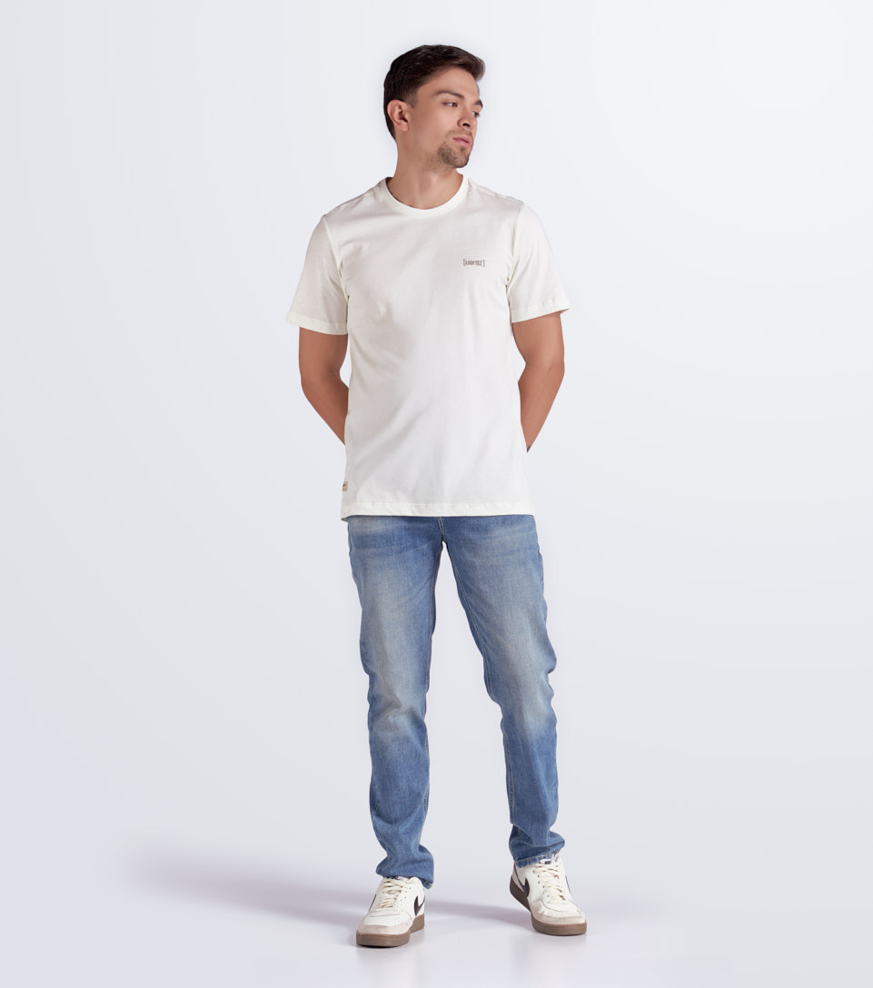 Slim Luis T Shirt Unicolor Estampado Unser 835050 AR