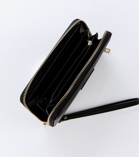 Billetera Para Mujer Unicolor Rectangular DerekNG