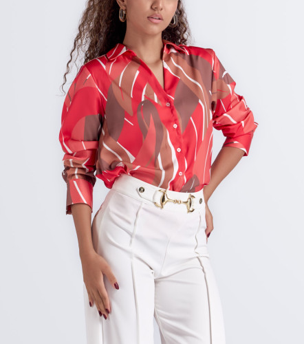 Blusa Camisera Para Mujer Ariadne Manga Larga DerekRJ