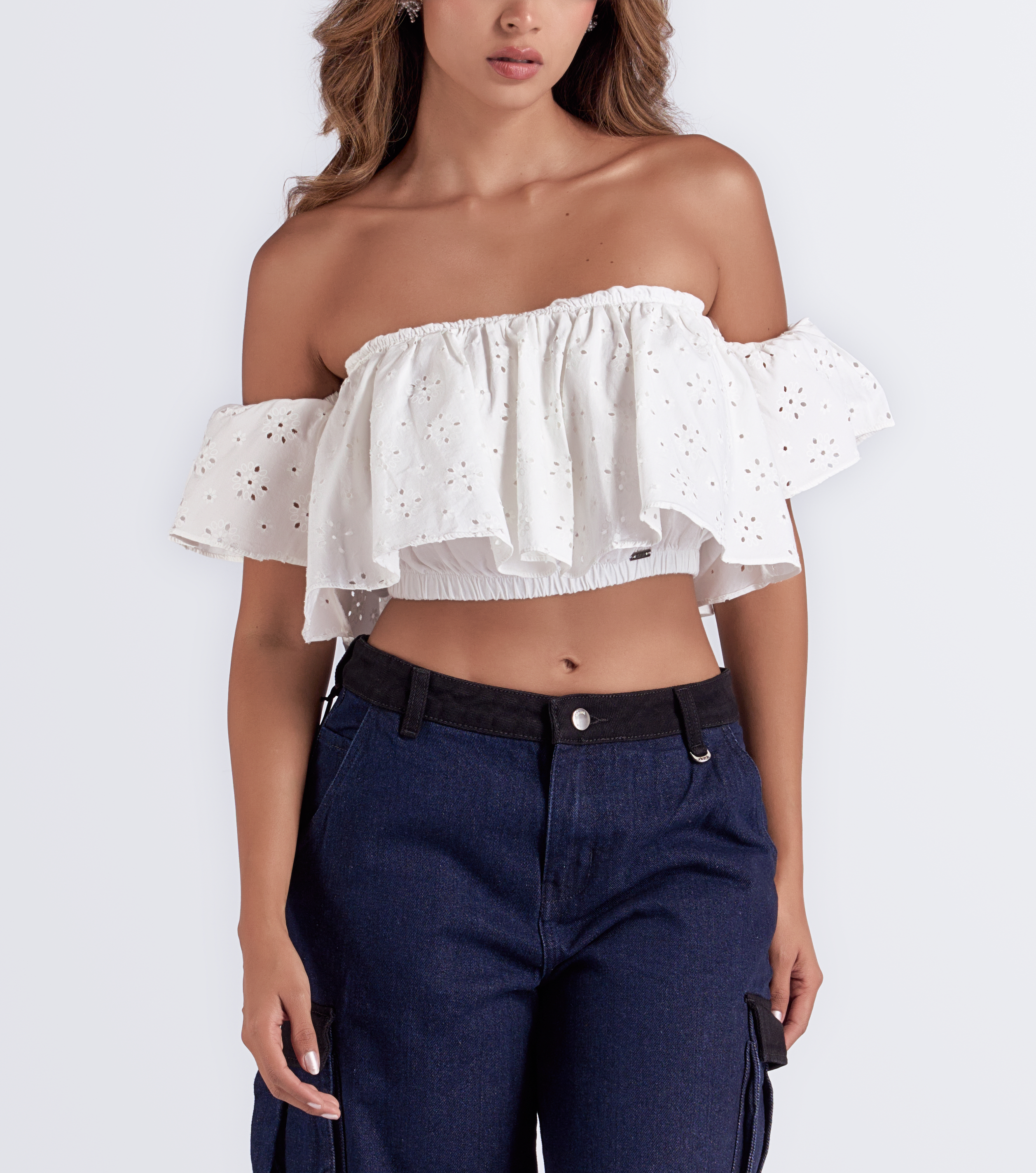 Blusa Para Mujer Starple Unicolor Silvia Derek 828072 BL