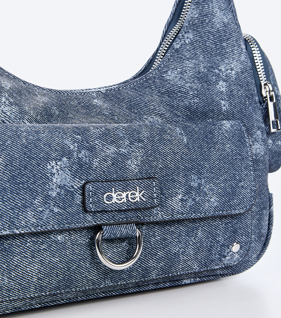 Bolso Pequeno Denim Derek 833384 AZ