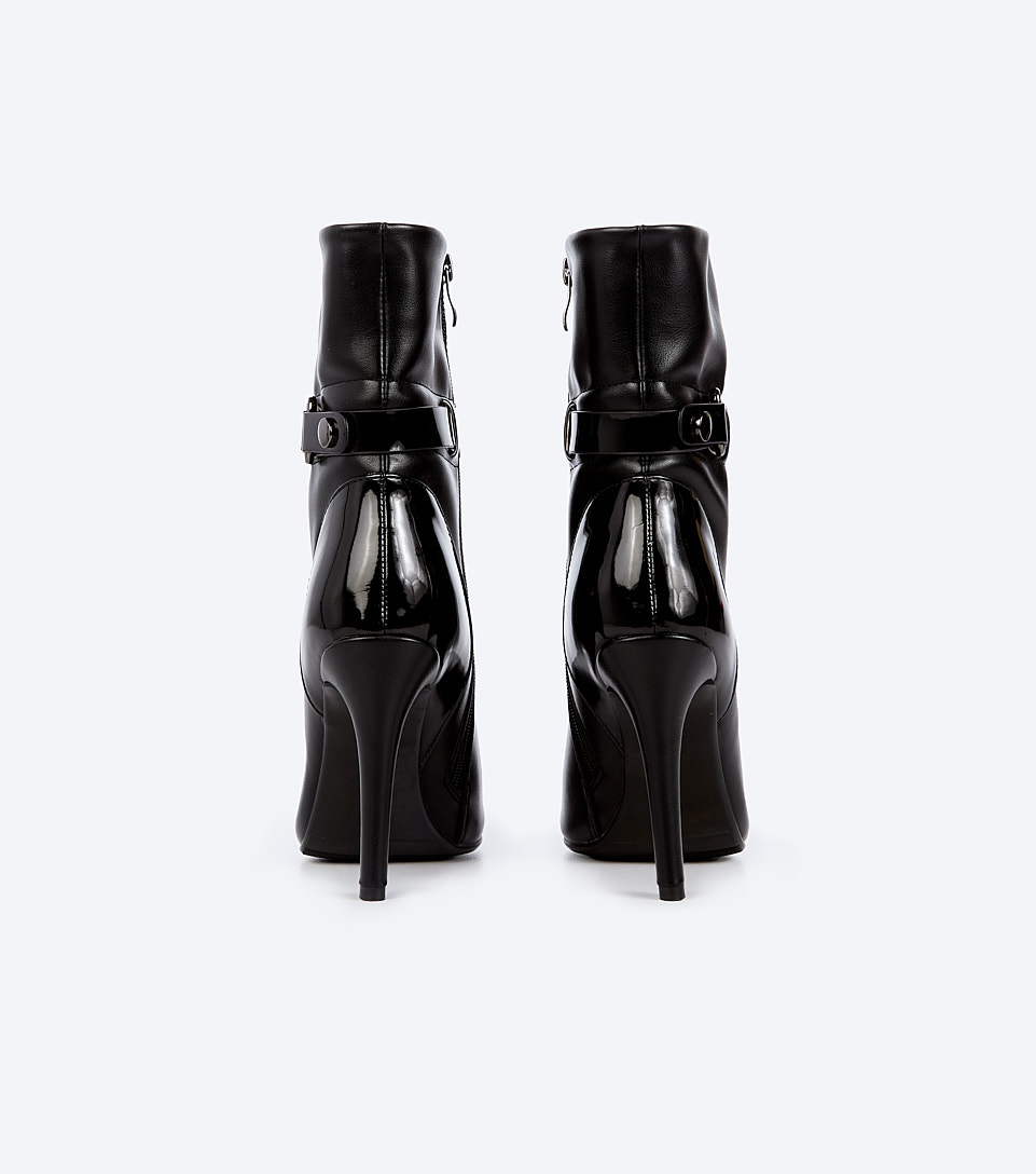 Bota Para Mujer Cana Media Con Tacon Derek 828184 NG