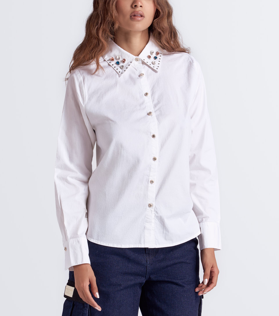 Camisera Para Mujer Manga Larga Esmeralda Derek 832444 BL