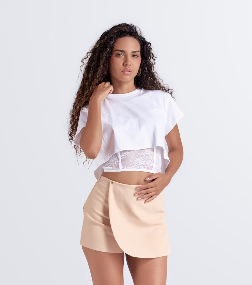 Camiseta Para Mujer Alexa Derek Lovely 834124 BL