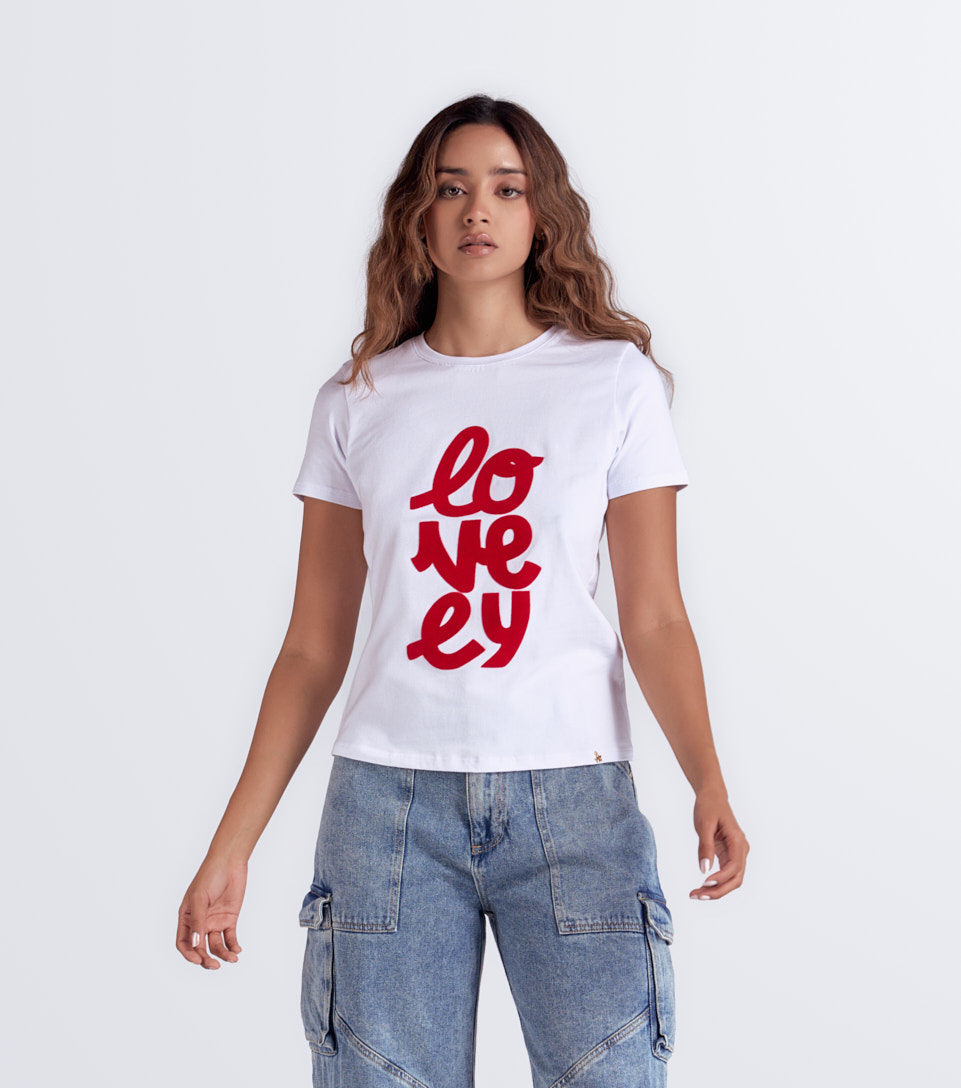 Camiseta Para Mujer Mia Derek Lovely 834643 BL