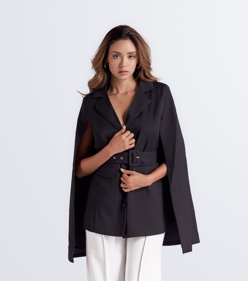 Chaqueta Abertura En Mangas Unicolor Derek 833955 NG