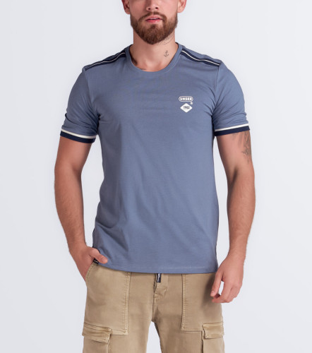 Comfort Esteban T Shirt Unicolor Estampado UnserAZ