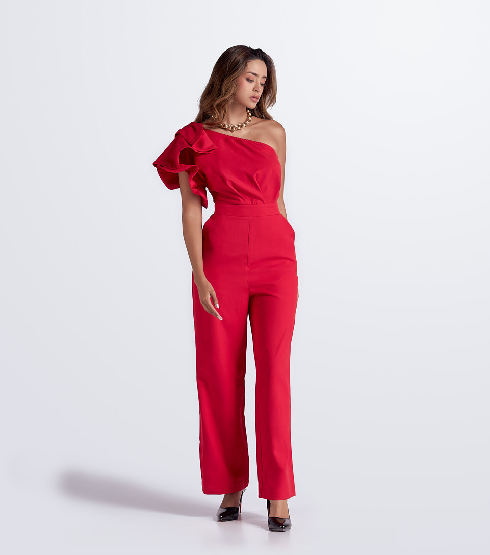Enterizo Largo Manga Bolero Unicolor DerekRJ