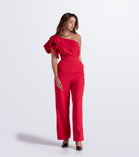 Enterizo Largo Manga Bolero Unicolor DerekRJ
