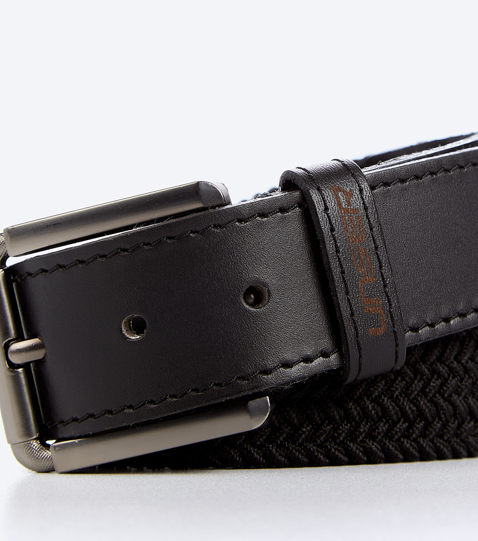 Fabian Correa Unicolor En Cuero Trenzada Unser 834119 NG