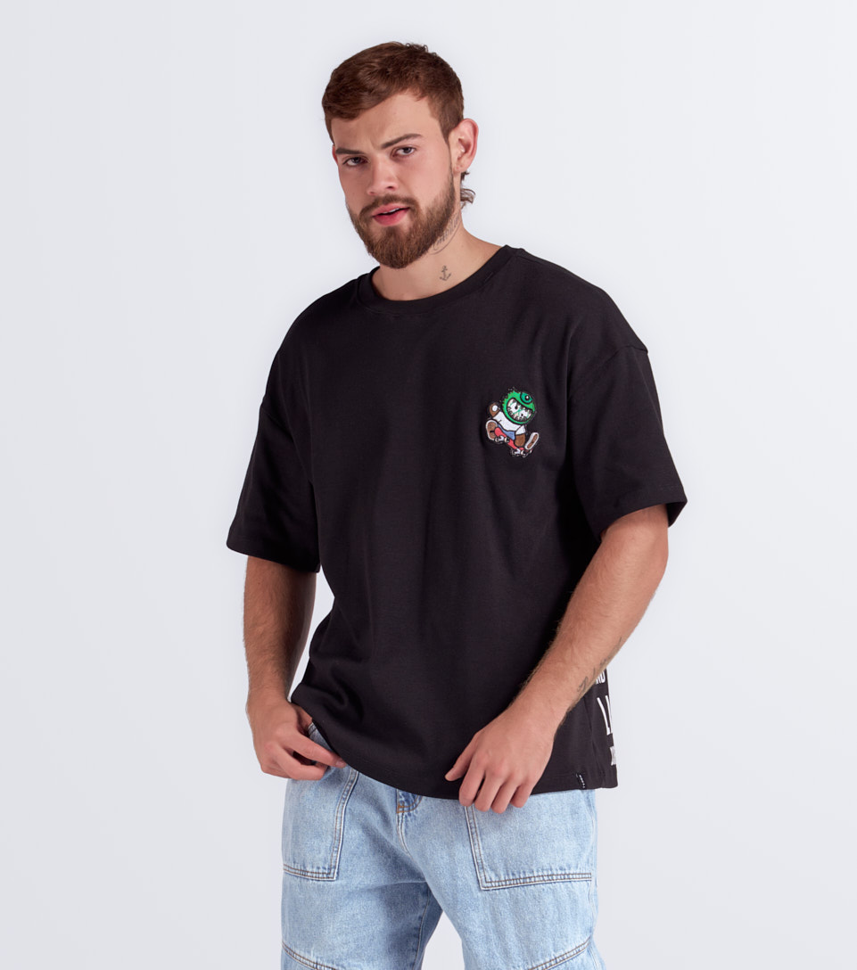 Jair T Shirt Oversize Estampada Typer 833698 AR