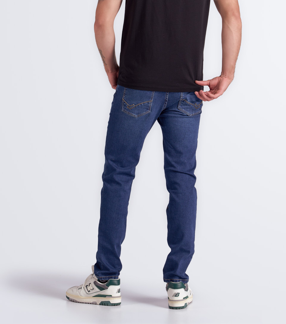 Jean Para Hombre Molderia Stell Con Proceso Medio Unser 834215 AZ