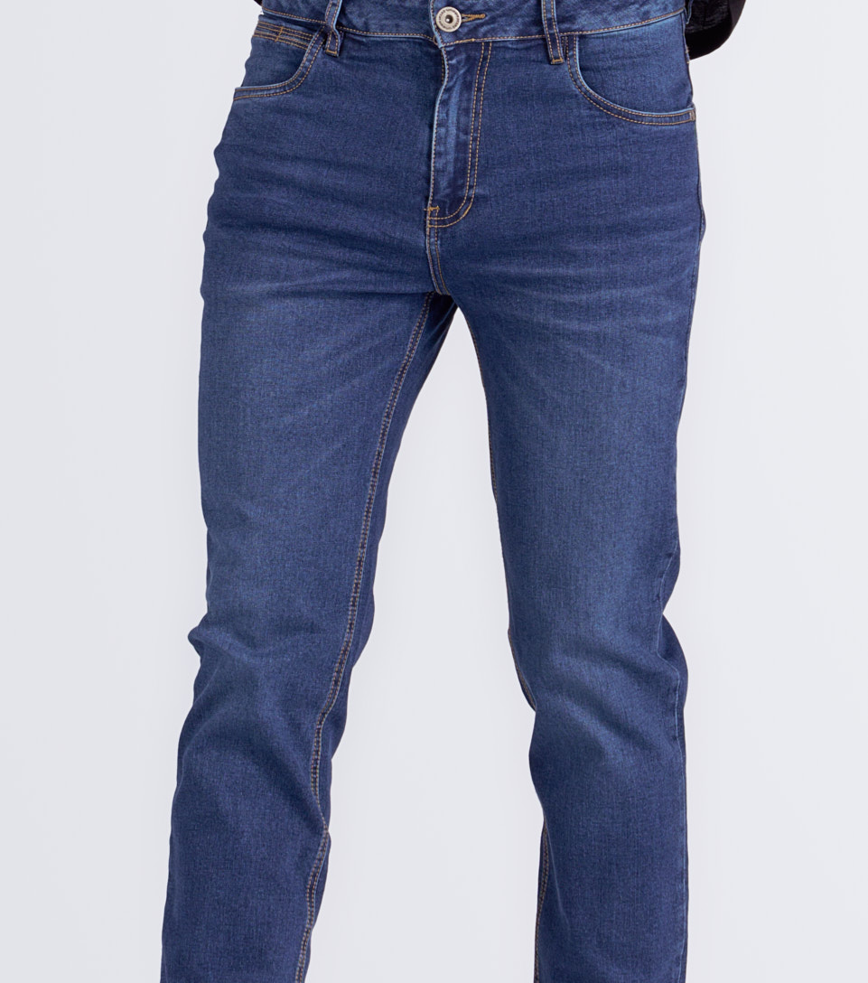 Jean Para Hombre Molderia Stell Con Proceso Medio Unser 834215 AZ