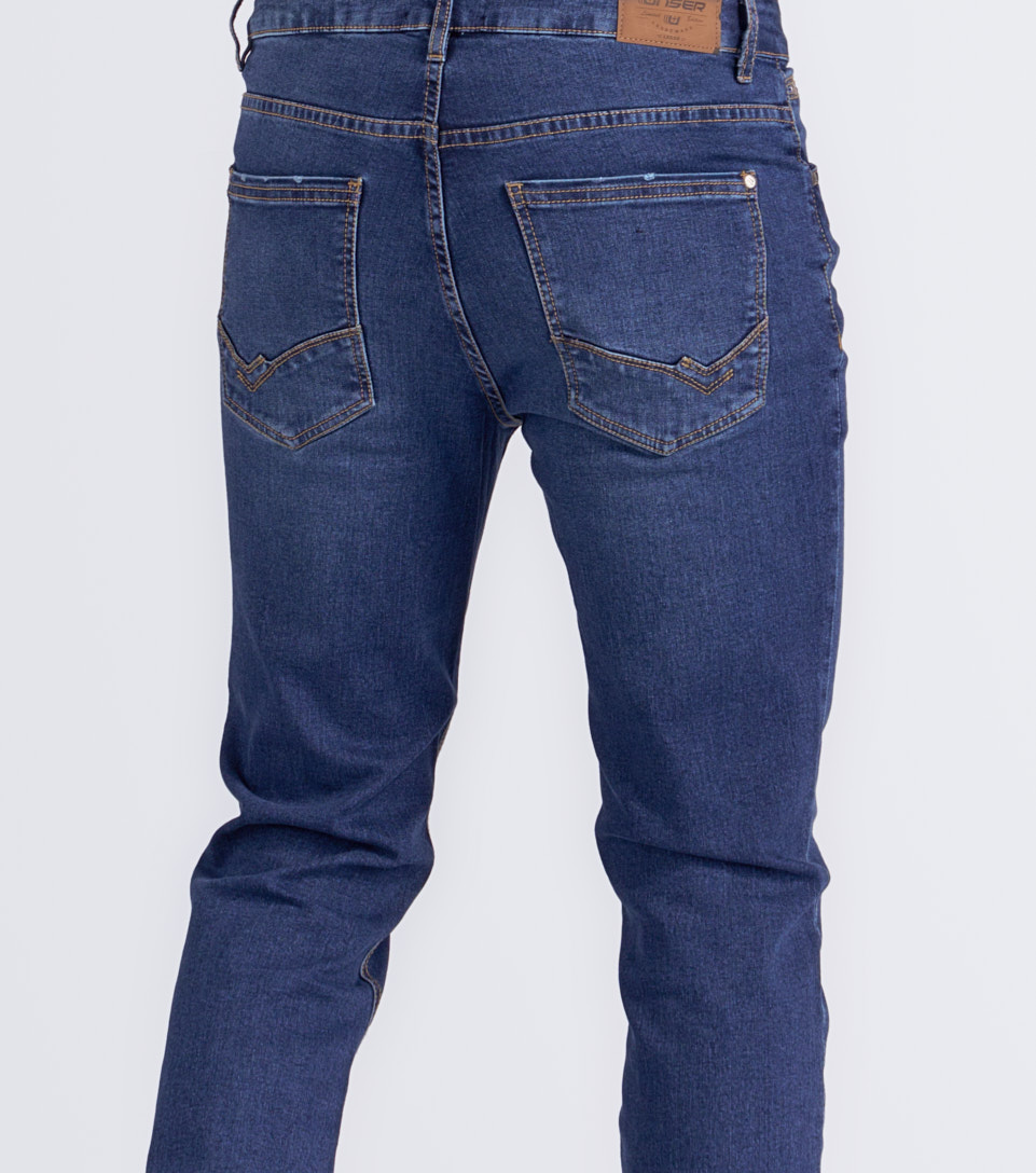 Jean Para Hombre Molderia Stell Con Proceso Medio Unser 834215 AZ