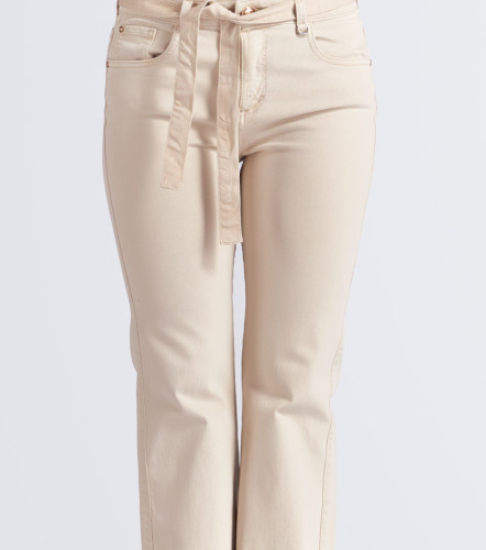 Jean Para Mujer Bota Flare Unicolor Praga Manuela DerekKQ