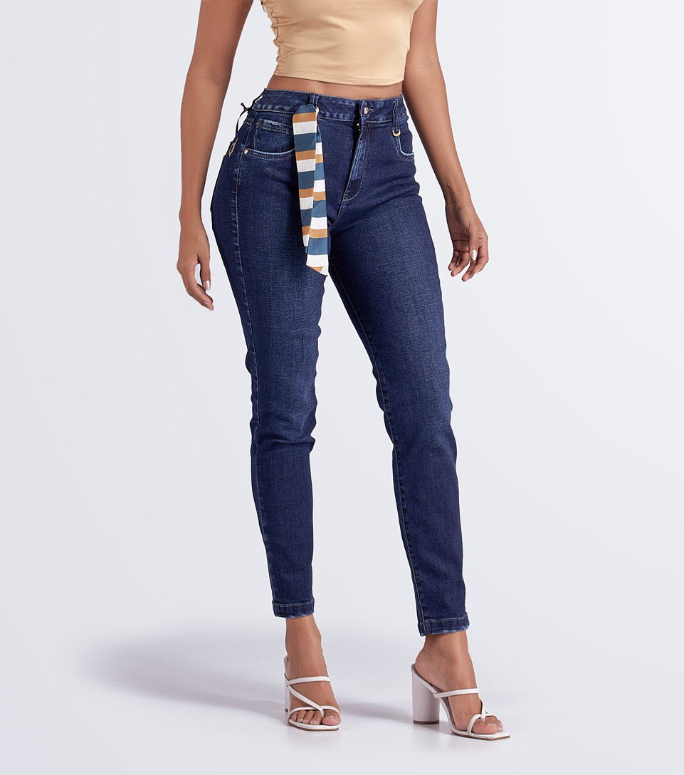Pantalón Mujer Jeans Primark The Edit De Tiro Alto Y Ajustado Para