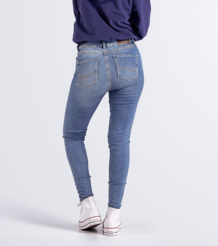 Jean Para Mujer Skinny Con Proceso Medio UnserAZ