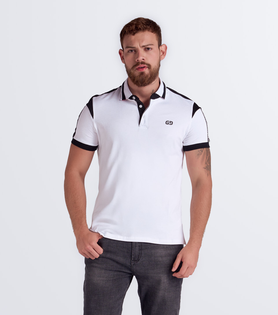 Jim Polo Slim Masculina GroggyBL