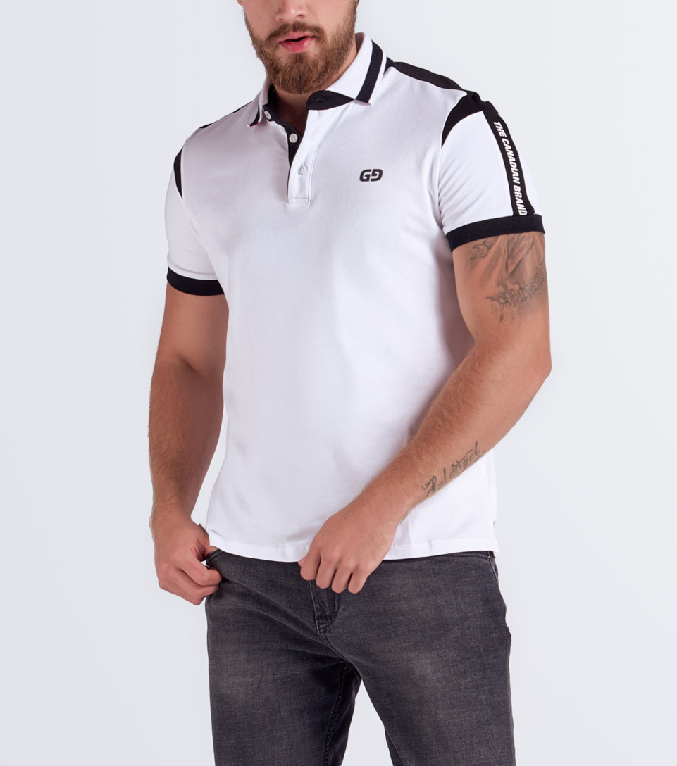 Jim Polo Slim Masculina Groggy 830354 BL