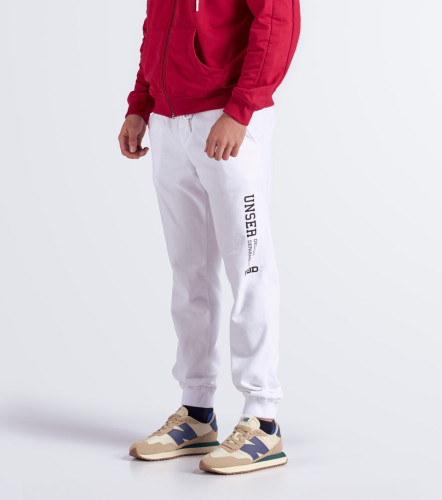 Jogger Para Hombre Unicolor Con Estampado UnserBL