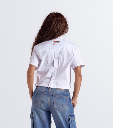 Morgan Blusa Crop Femenina GroggyBL